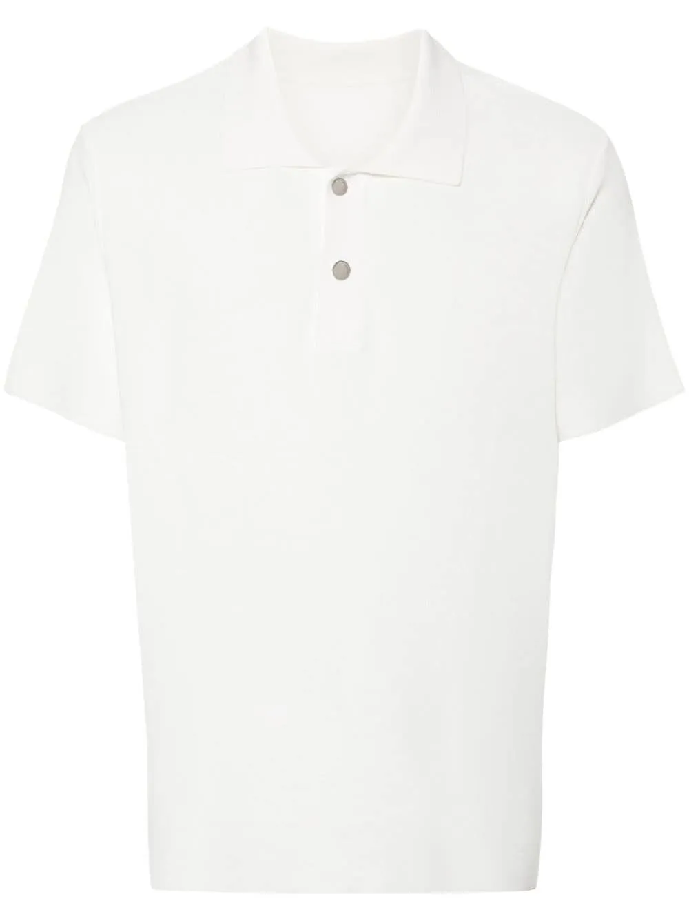 JACQUEMUS Elegant Off-White Polo Shirt