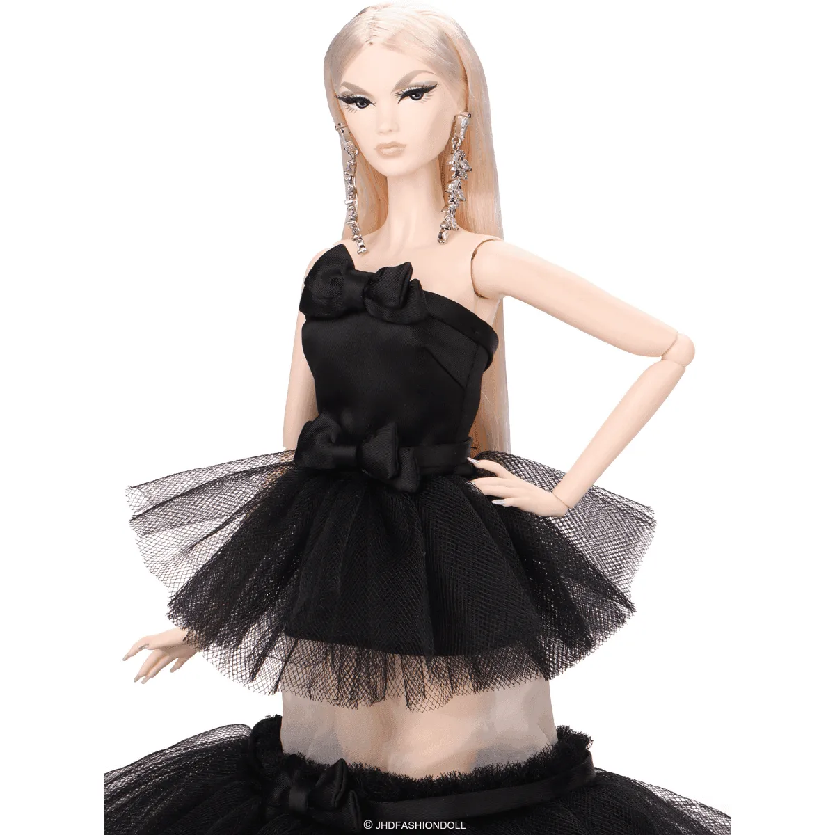 JHDFASHIONDOLL™ 2024 Convention Doll: BLACK BOW TIE