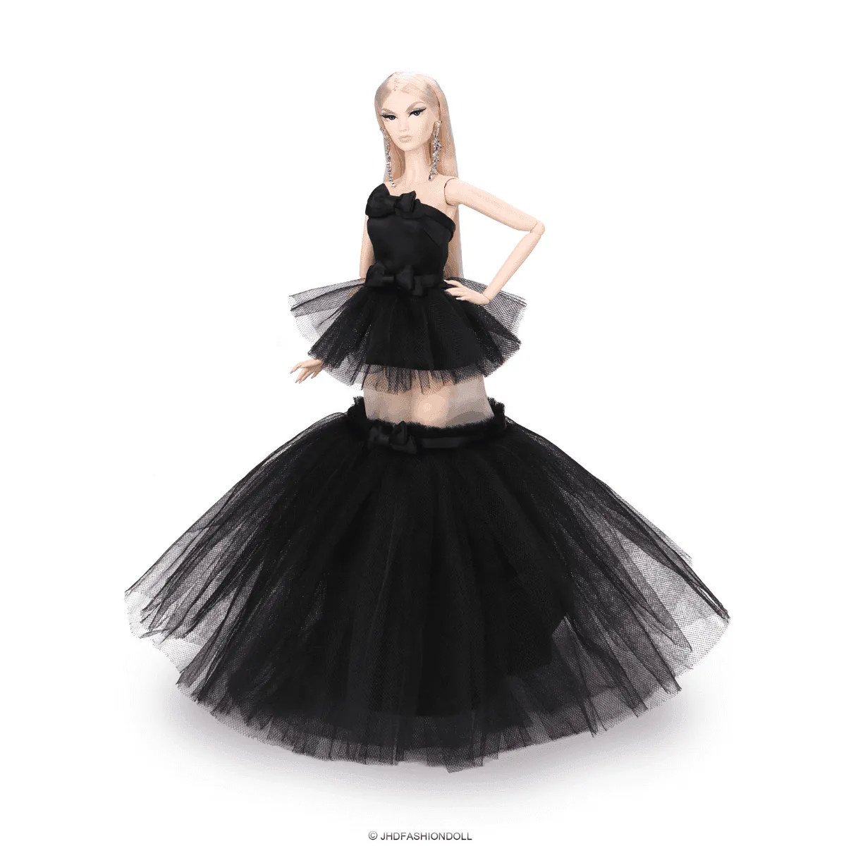 JHDFASHIONDOLL™ 2024 Convention Doll: BLACK BOW TIE