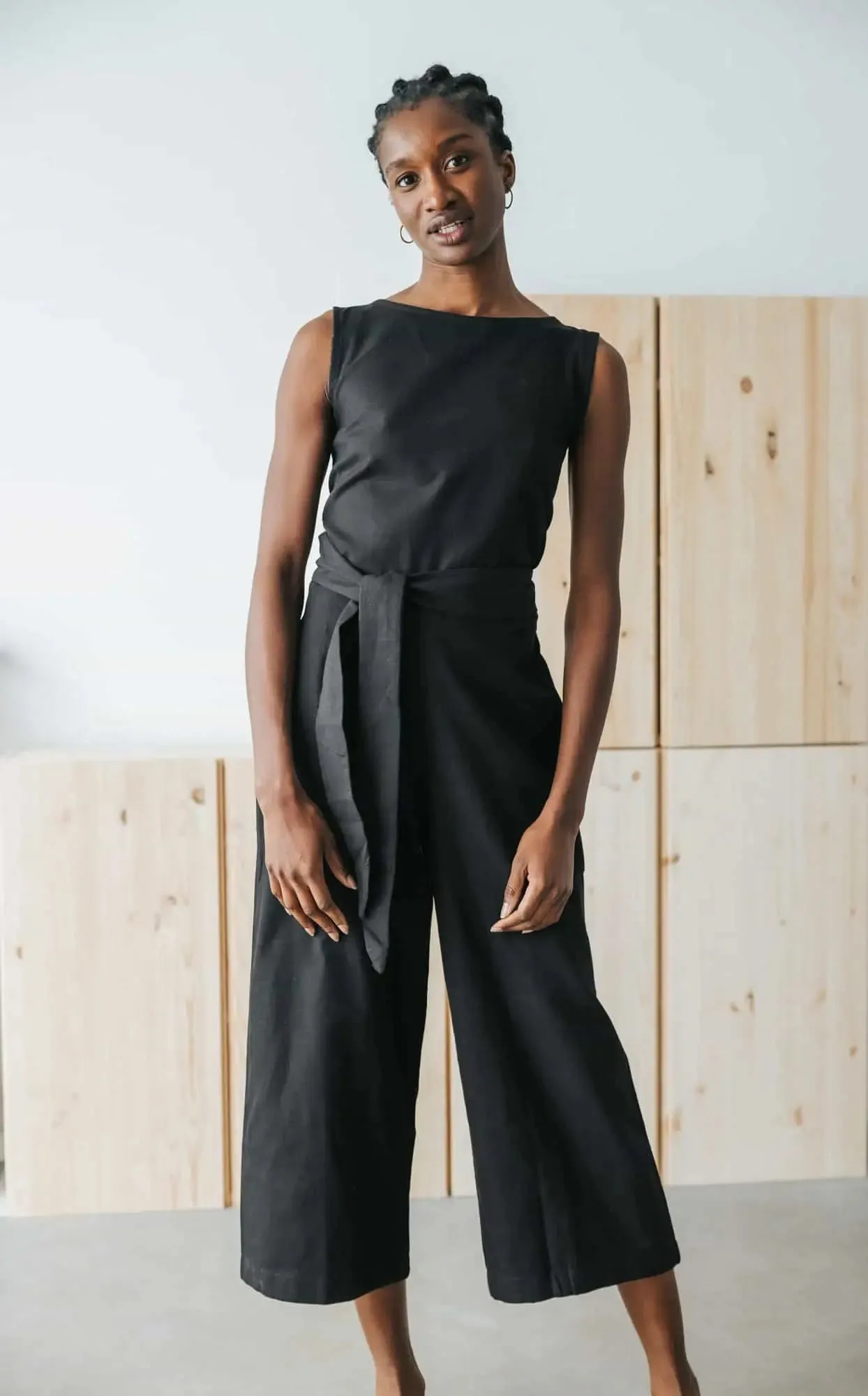 jumpsuit - anusha - black