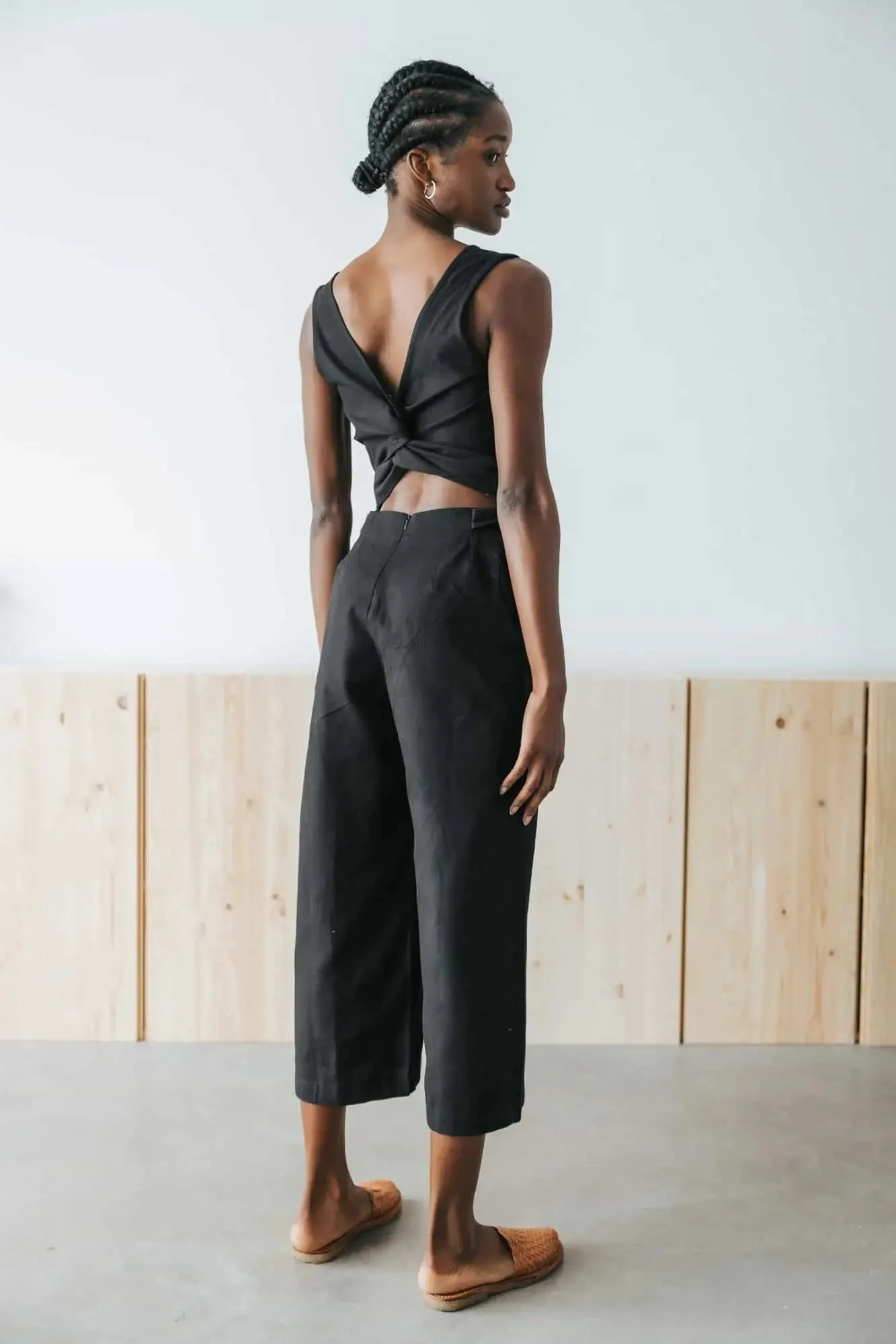 jumpsuit - anusha - black