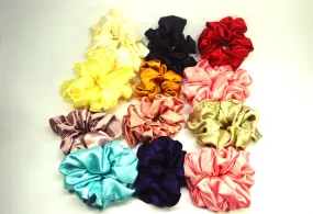 Kamule Jumbo Scrunchies, Extra Large Scrunchy, Giant Scrunchies,Oversized Scrunchies, Giant Fluffy Scrunchies,XXL Scrunchies (Pack of 3)