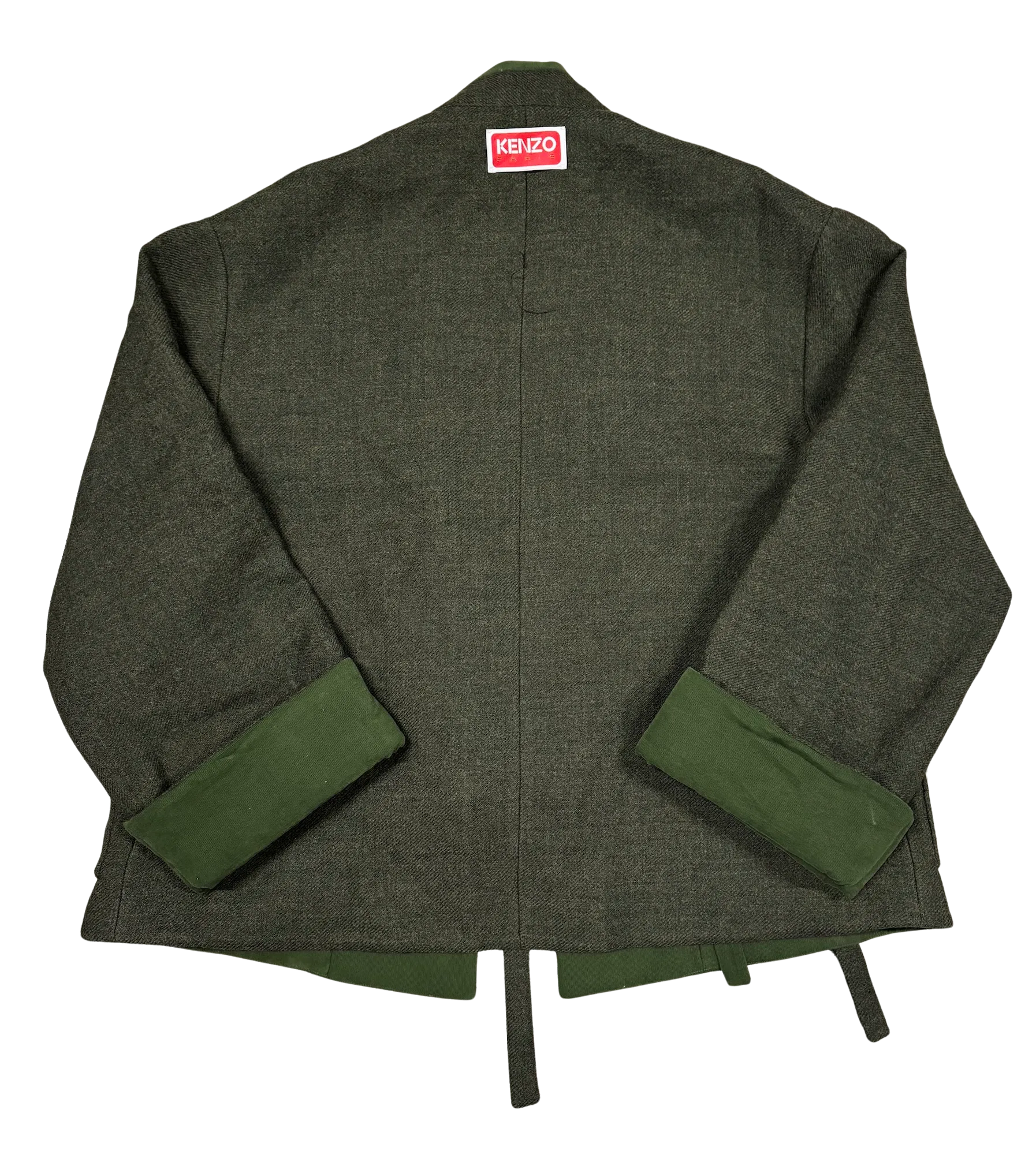 Kenzo 'Green' Wool Coat