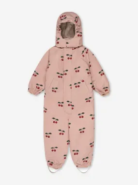 Konges Sløjd Girls Ma Grande Nohr Snowsuit in Pink