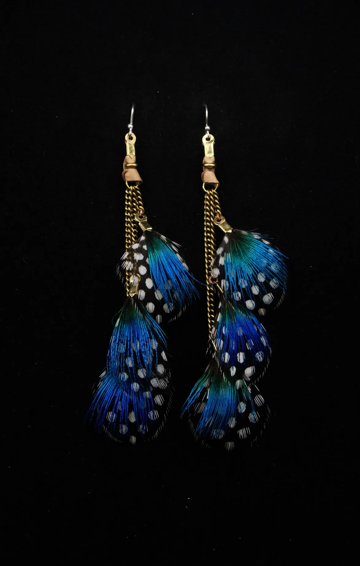 Long Feather Earrings