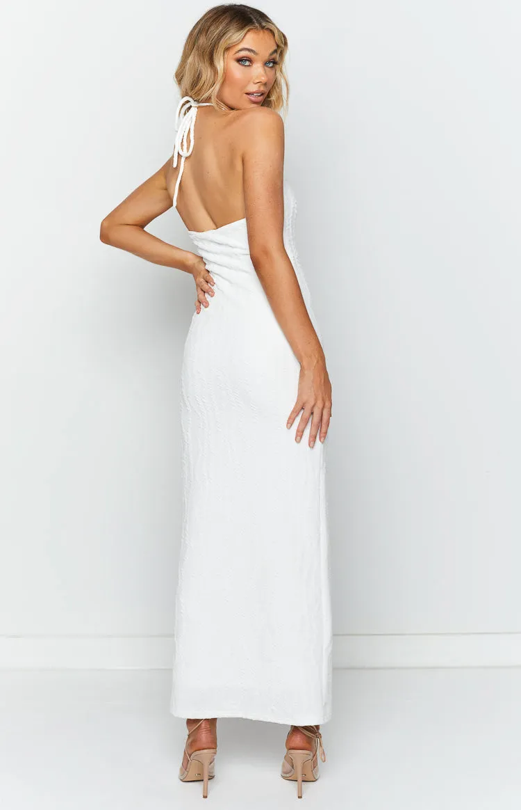 Mandy White Maxi Dress