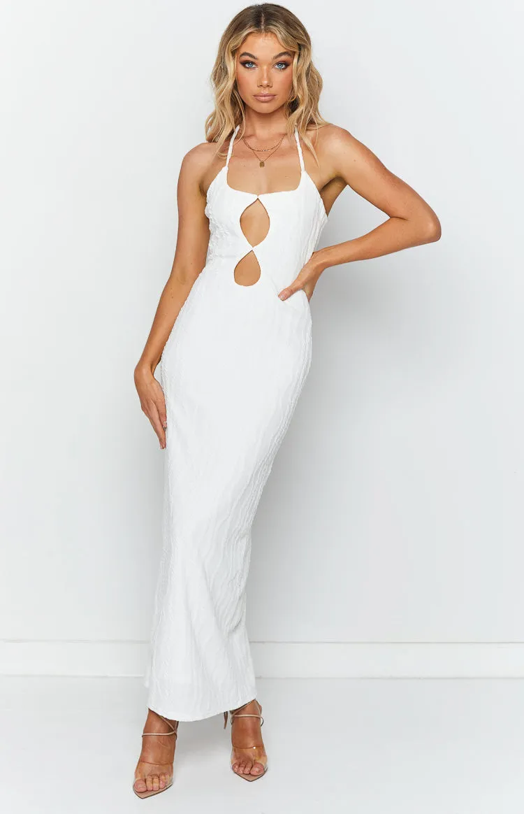 Mandy White Maxi Dress