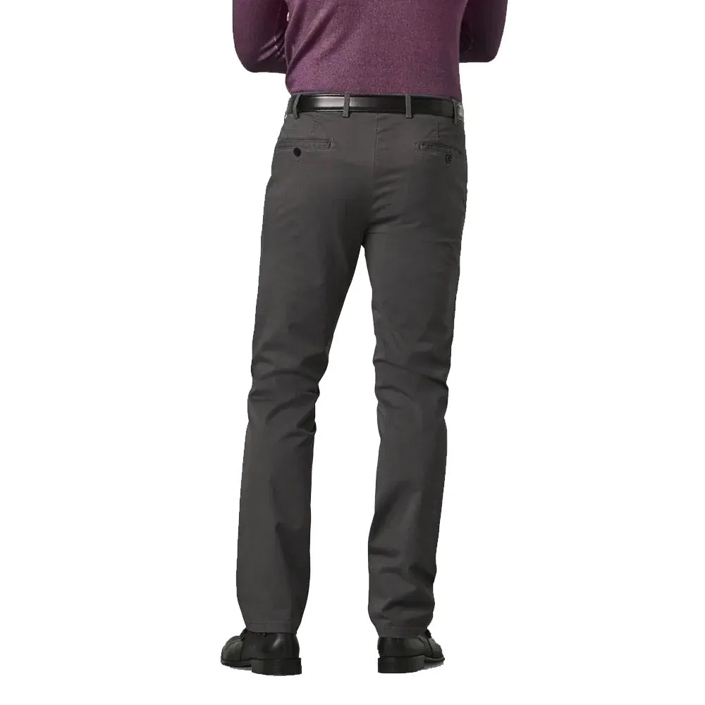 Meyer Cotton Stretch Chino | Charcoal