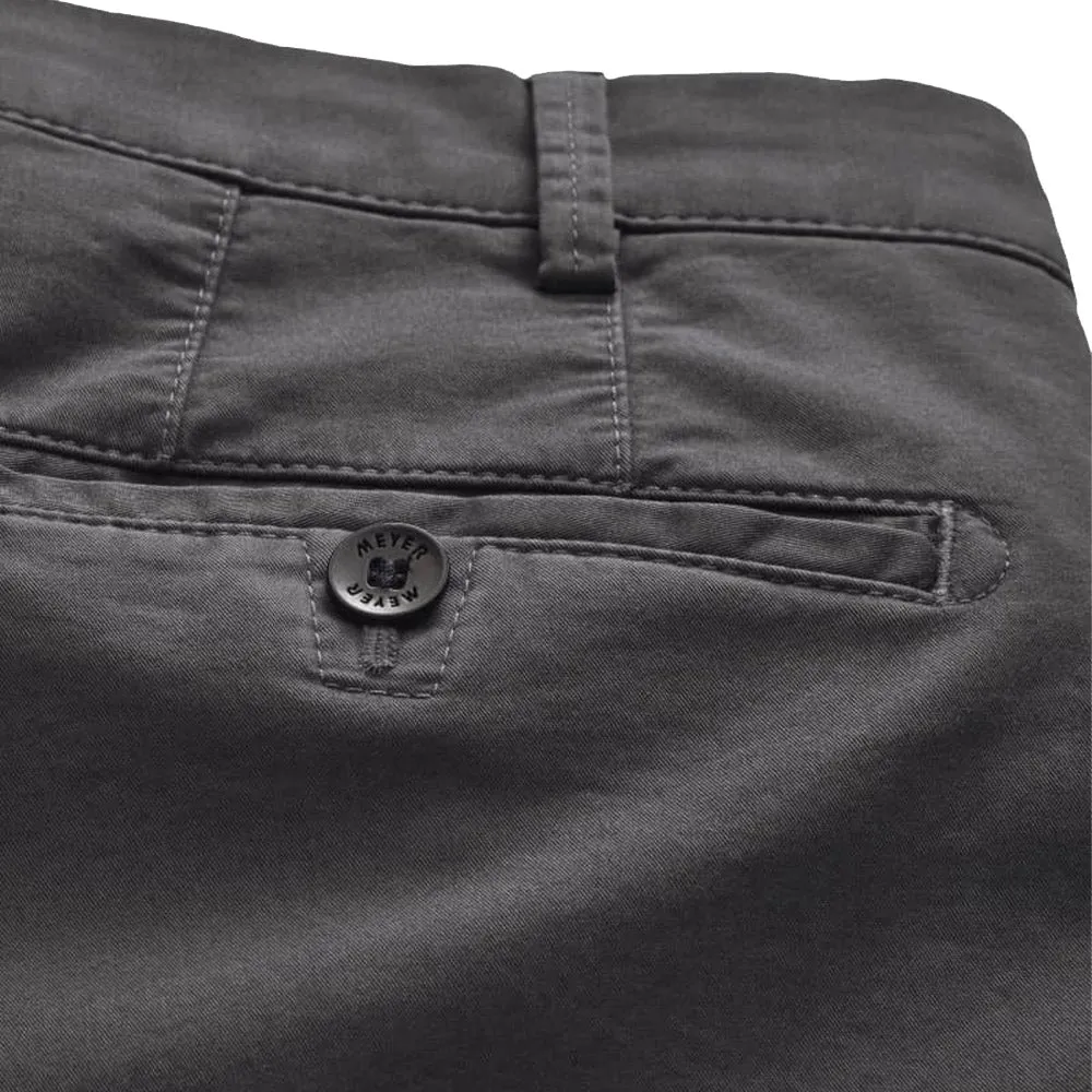 Meyer Cotton Stretch Chino | Charcoal