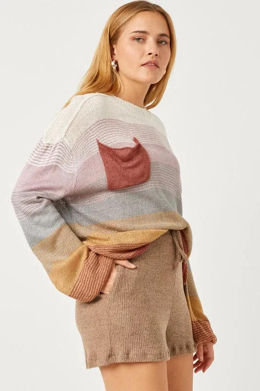 Mixed Stripe Sweater