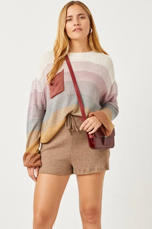 Mixed Stripe Sweater