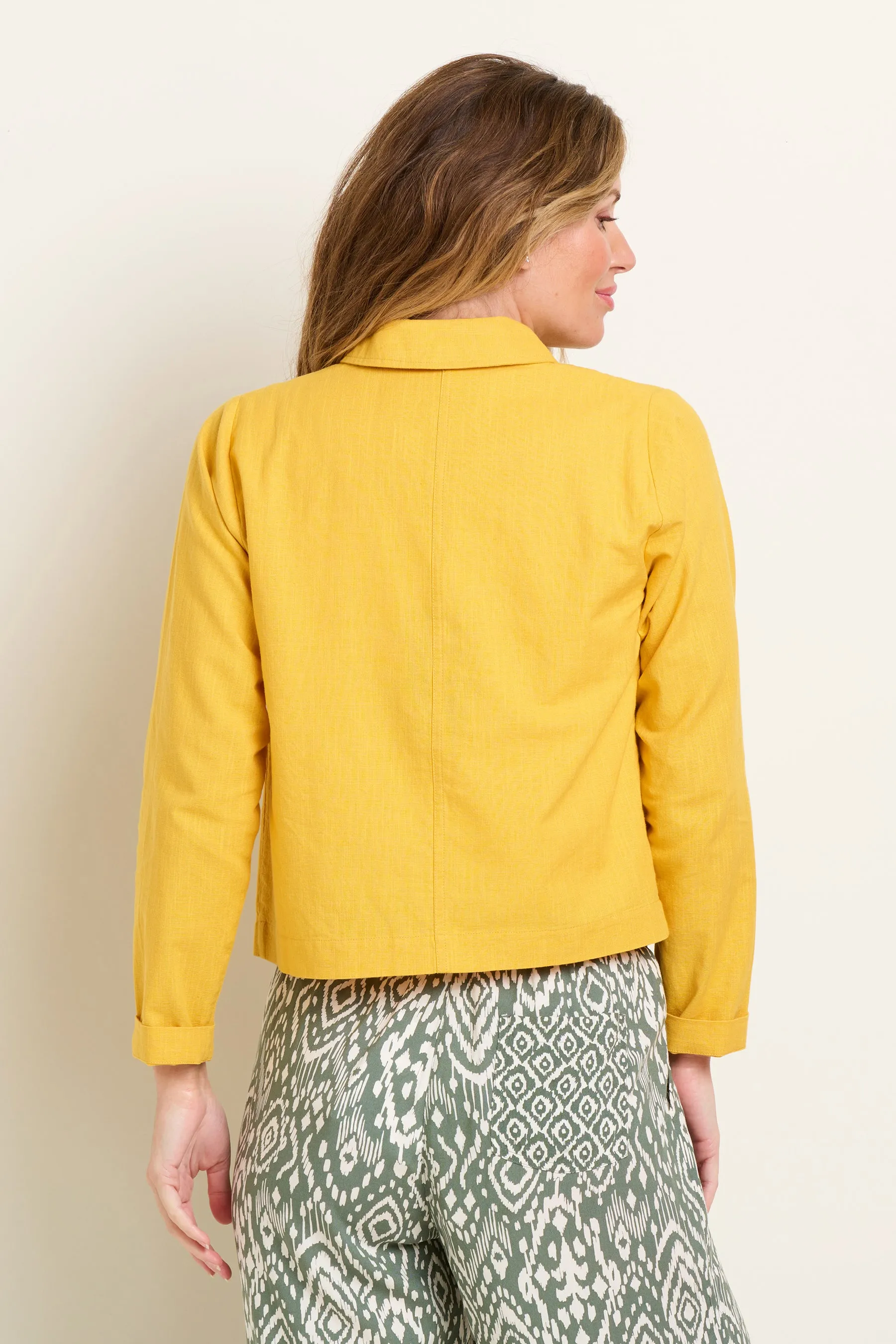 Mustard Casual Jacket