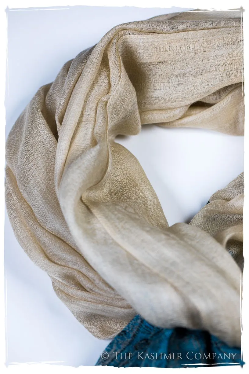 Nadine Paisley Frontière Pashmina Cashmere Scarf