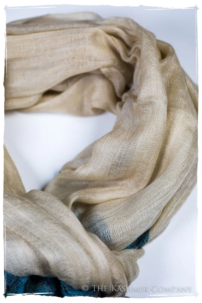 Nadine Paisley Frontière Pashmina Cashmere Scarf