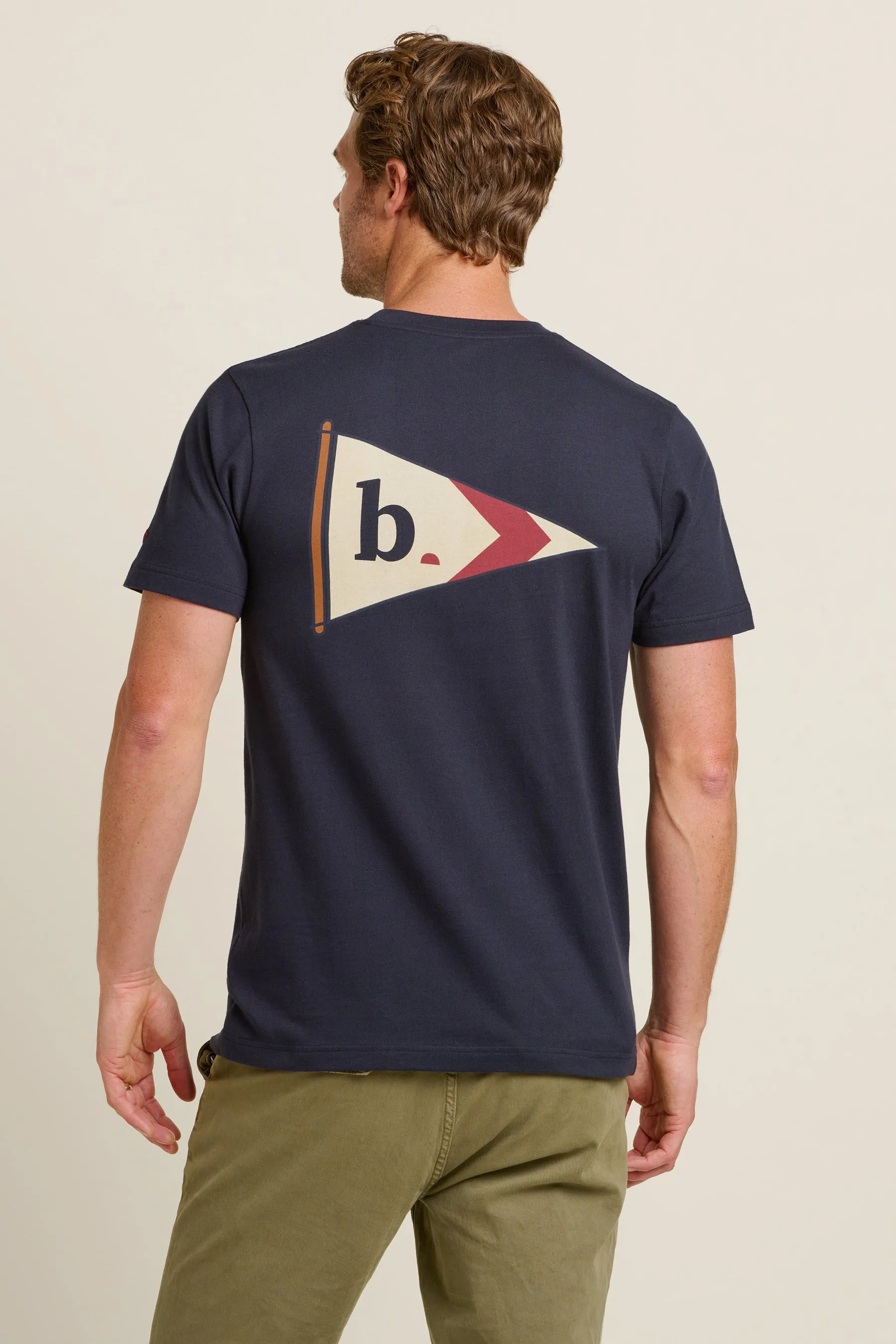 Navy Flag Tshirt