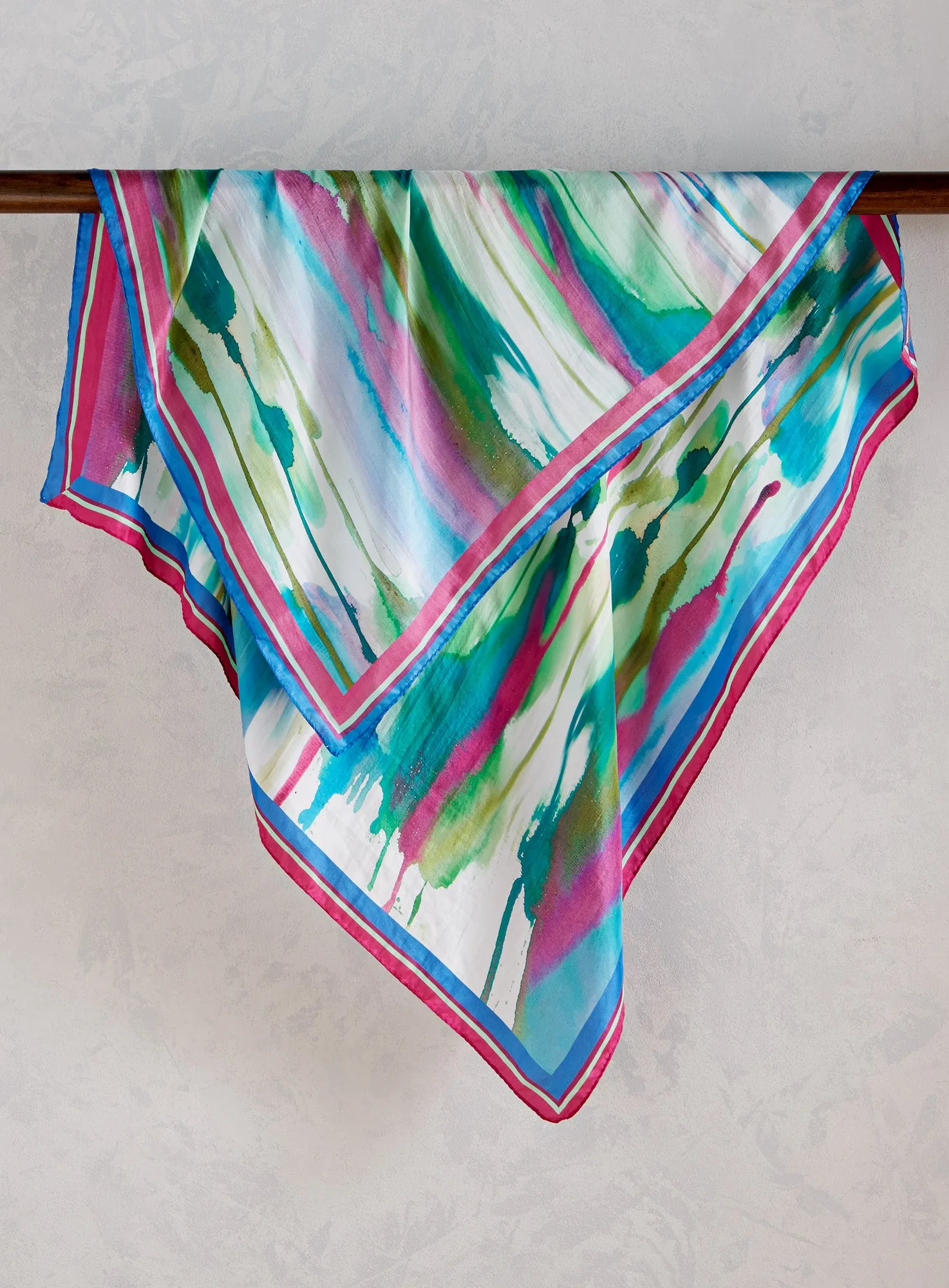 Northern Lights Silk Scarf