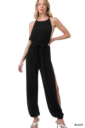 Open Leg Jumpsuit