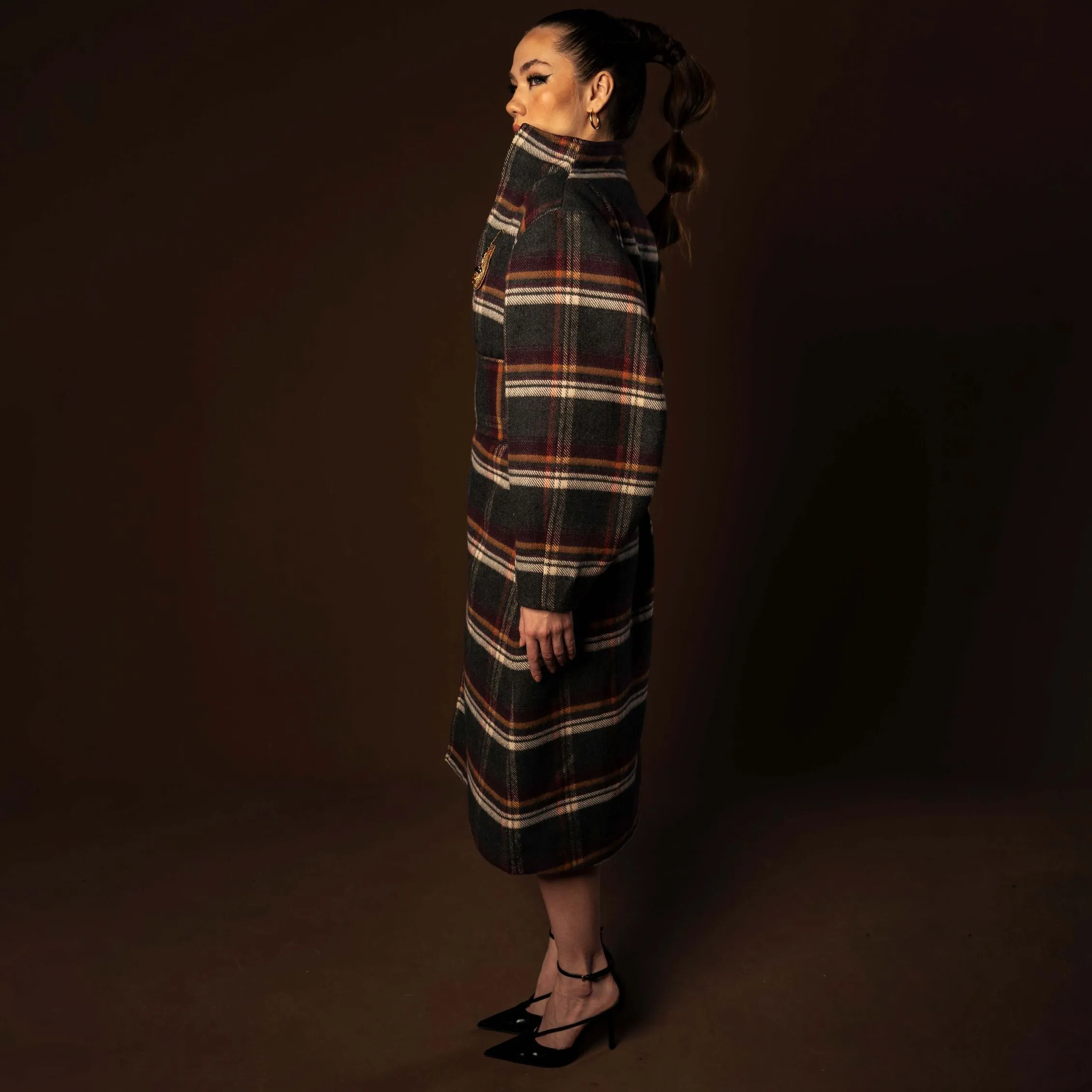 Orchard Plaid Coat