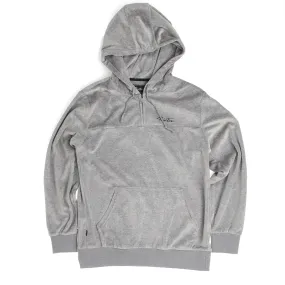 Primitive Velour Quarter Zip - Grey