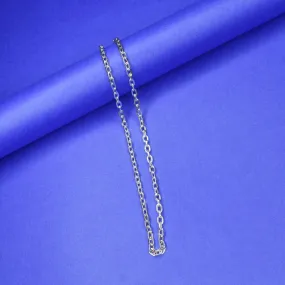 "Dapper and Durable: The Ultimate Pure Silver Chain for Men"