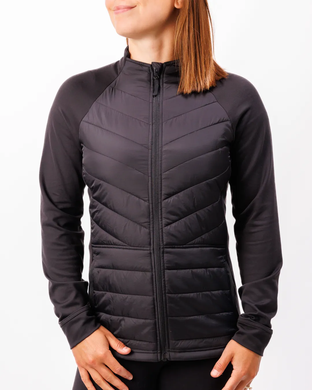 Range Women's Puffer Jacket - Black