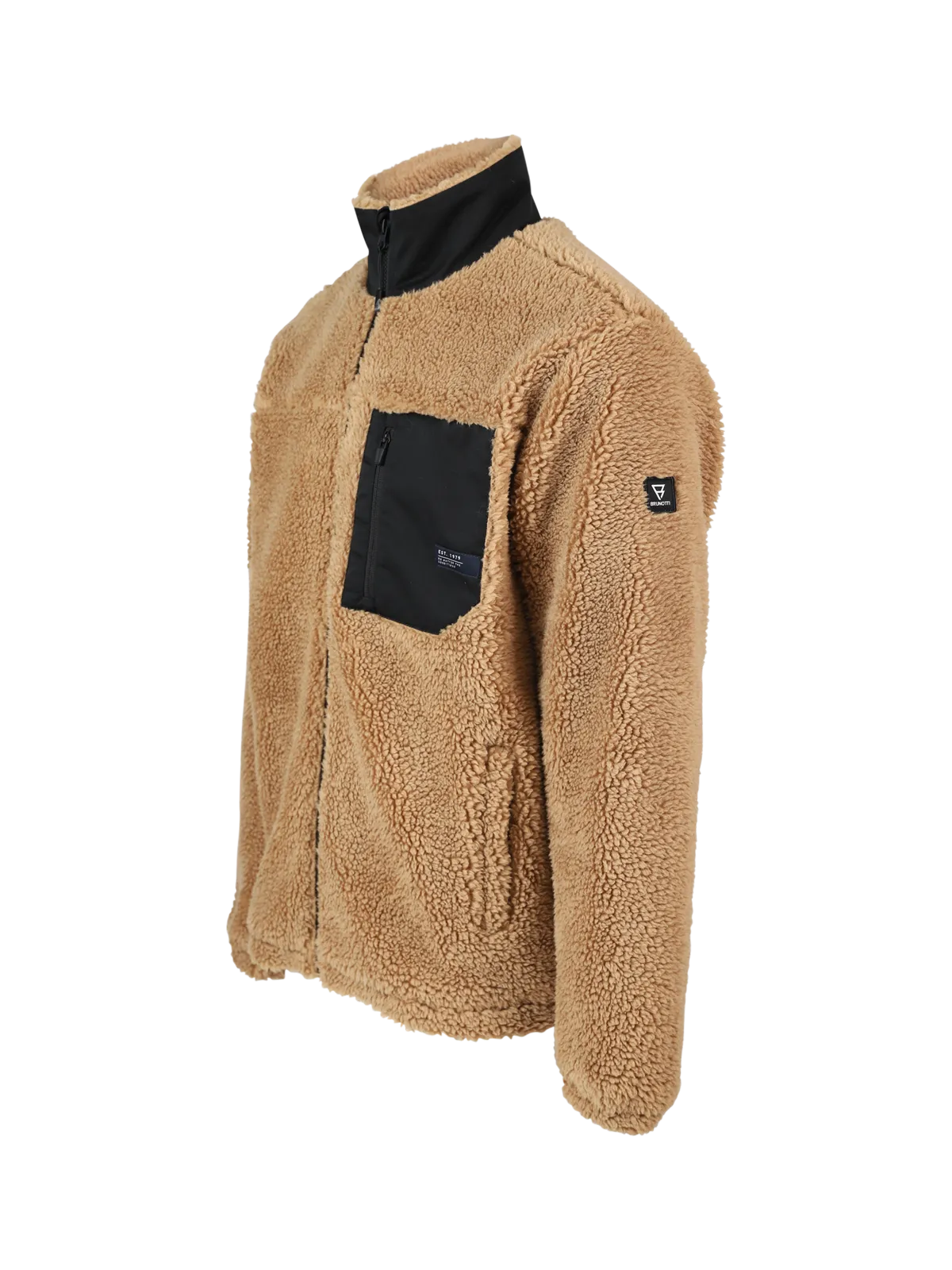 Renziost Men Fleece Jacket | Desert