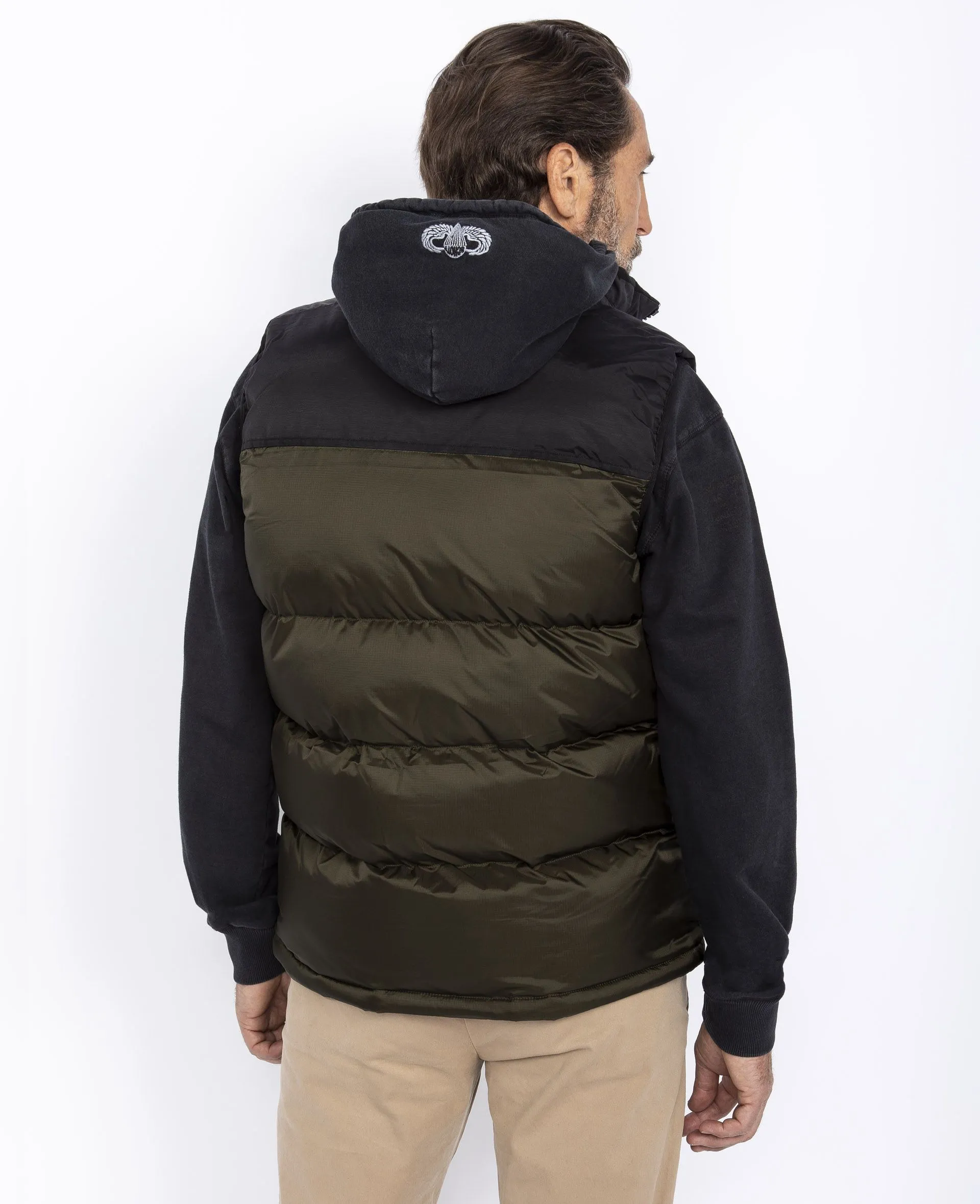 SCHOTT UTAHV SLEEVELESS PUFFER JACKET