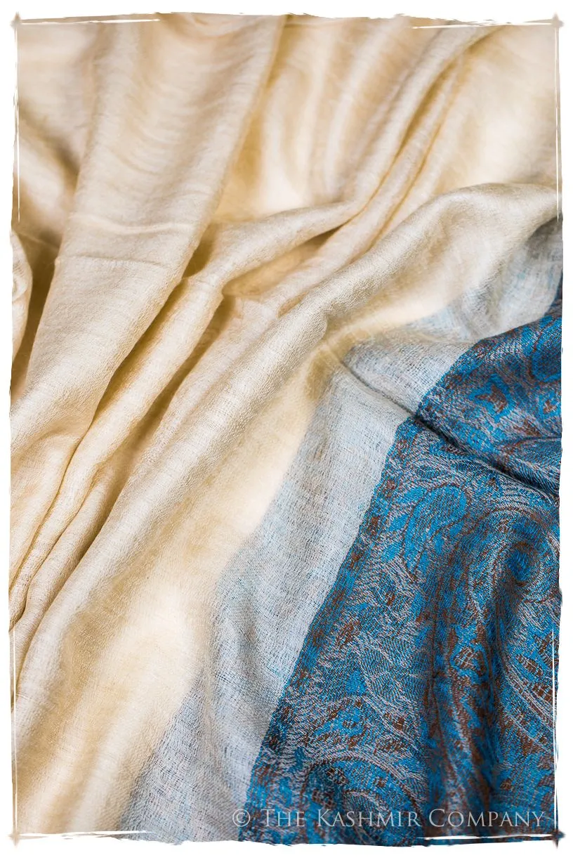 Sherine Paisley Frontière Pashmina Cashmere Scarf