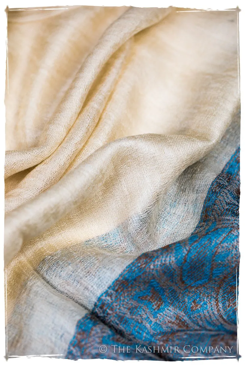 Sherine Paisley Frontière Pashmina Cashmere Scarf