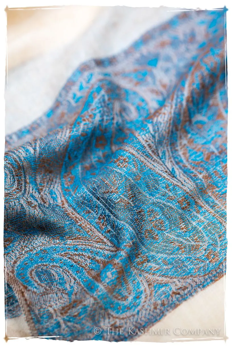 Sherine Paisley Frontière Pashmina Cashmere Scarf