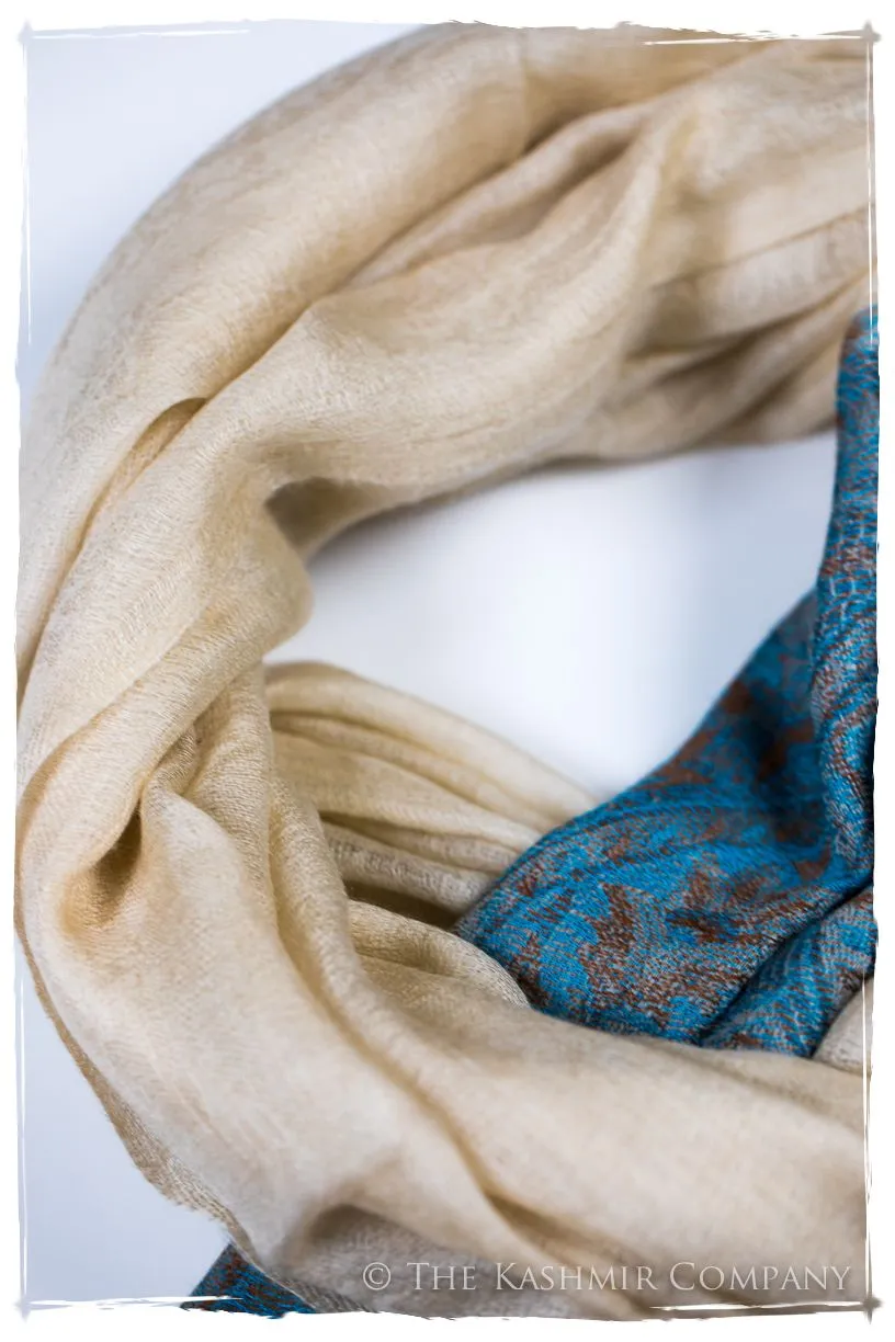 Sherine Paisley Frontière Pashmina Cashmere Scarf