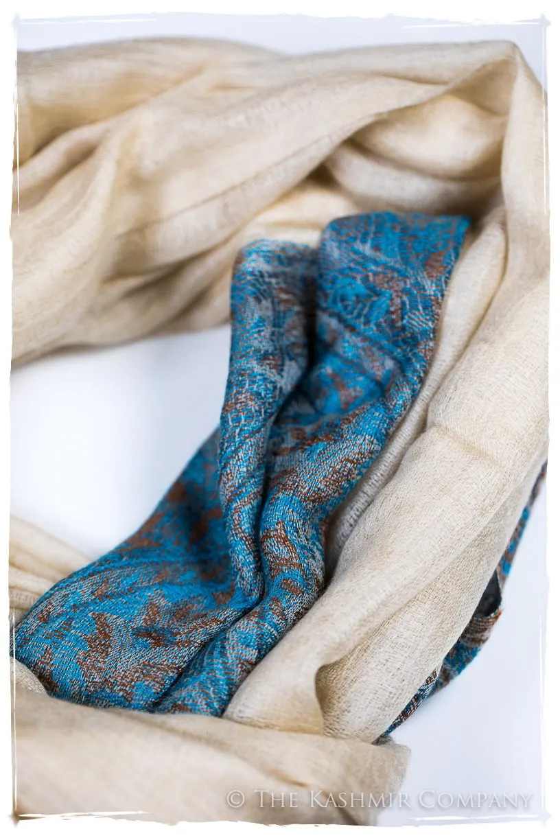 Sherine Paisley Frontière Pashmina Cashmere Scarf