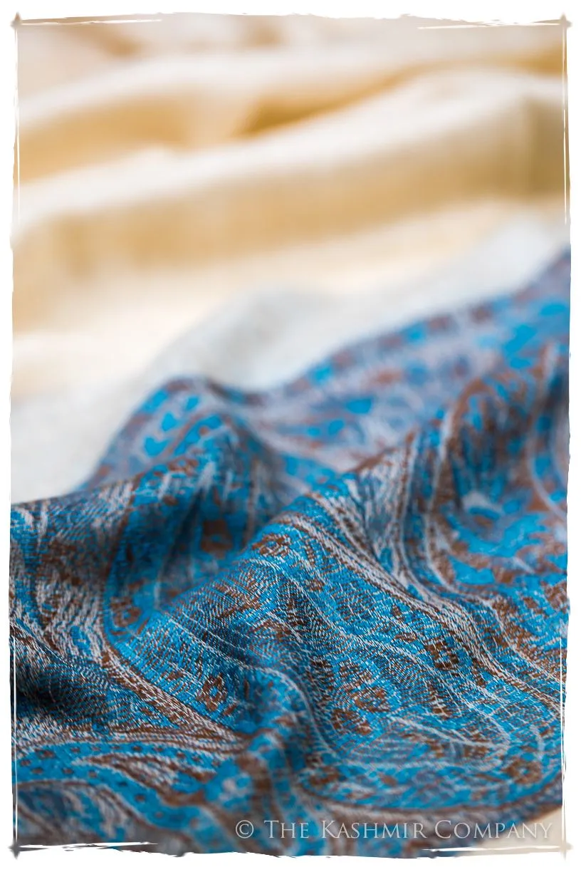 Sherine Paisley Frontière Pashmina Cashmere Scarf