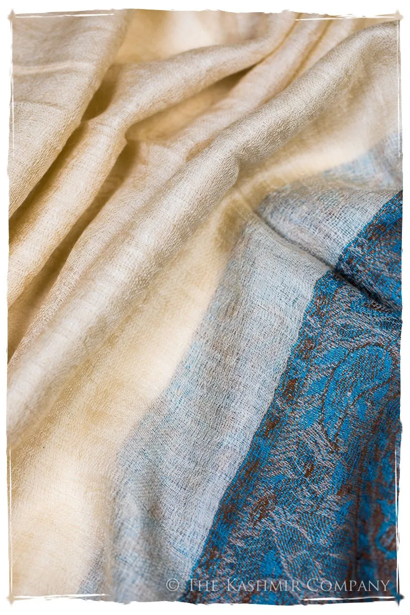 Sherine Paisley Frontière Pashmina Cashmere Scarf