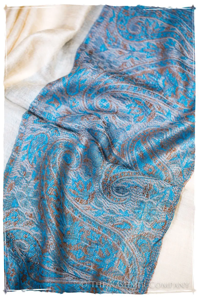 Sherine Paisley Frontière Pashmina Cashmere Scarf