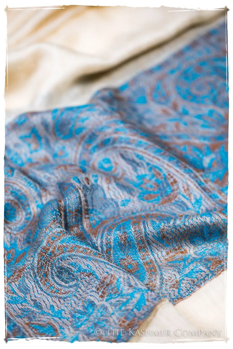 Sherine Paisley Frontière Pashmina Cashmere Scarf