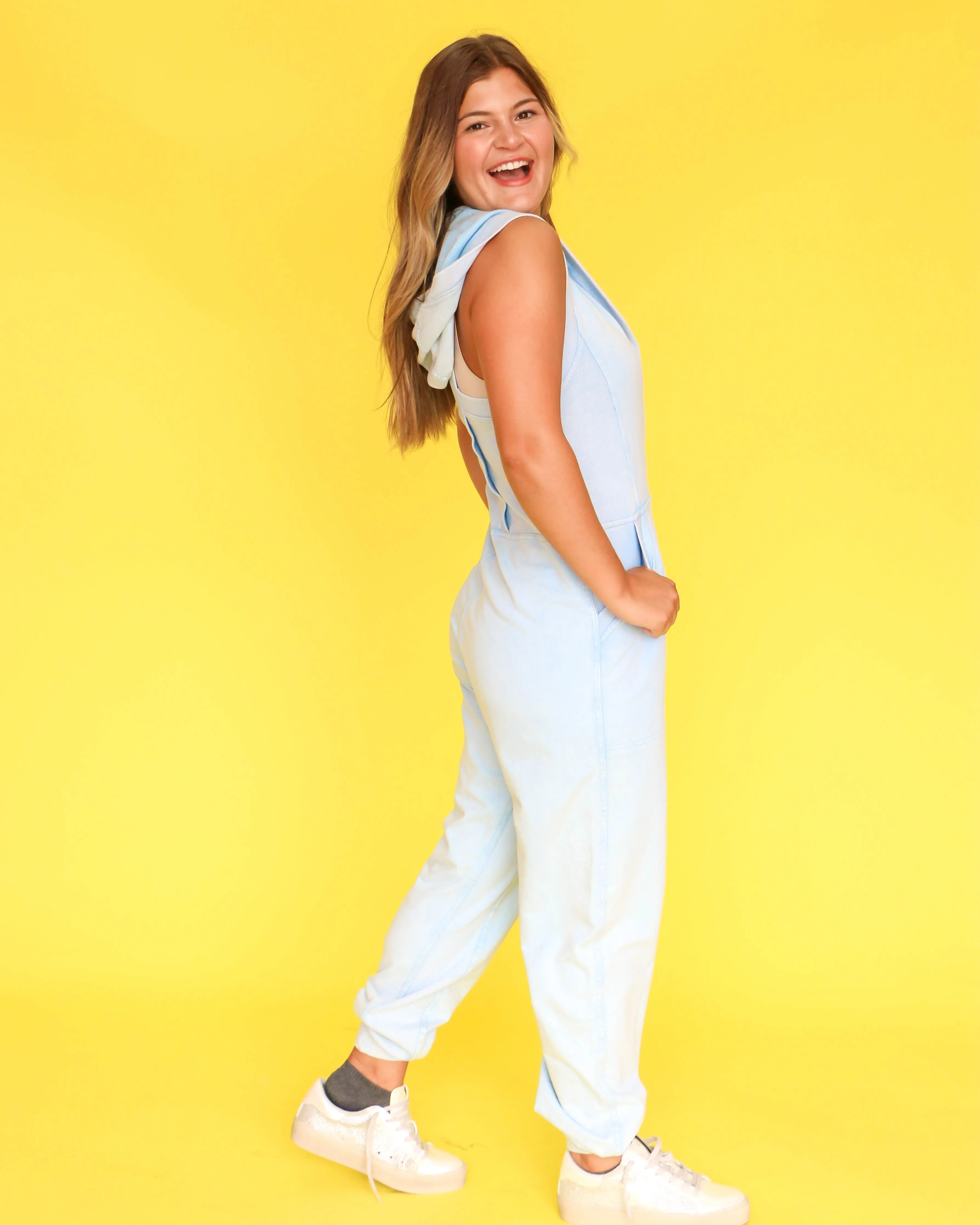 Sky Blue Jumpsuit