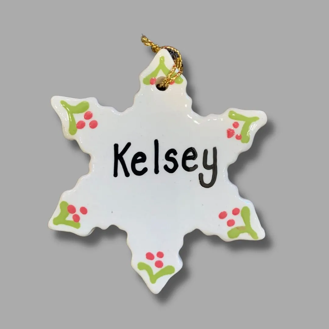 Snowflake Ornament