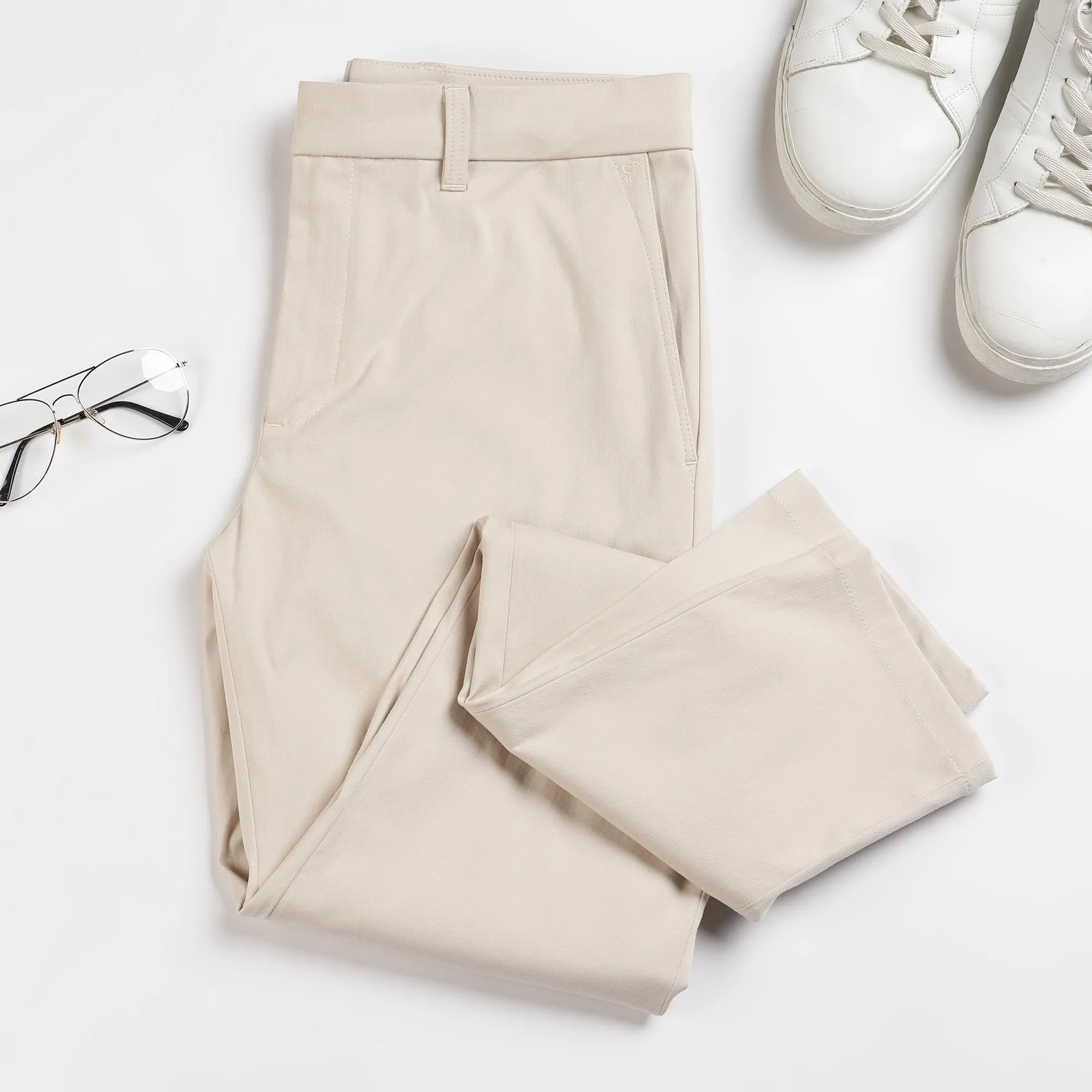 Tapered Fit Luxe Chinos - French Oak