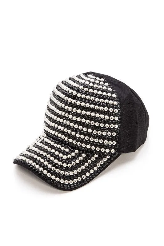 TEEK - Rhinestone Studded Fashion Cap