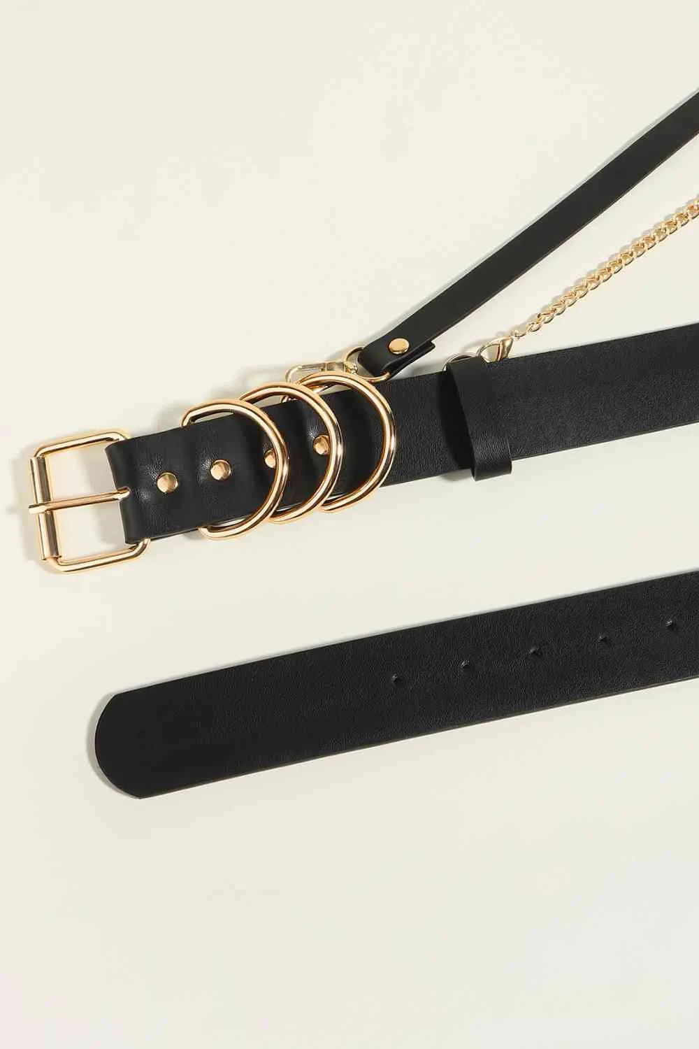 TEEK - Shoulder Strap Punk PU Belt