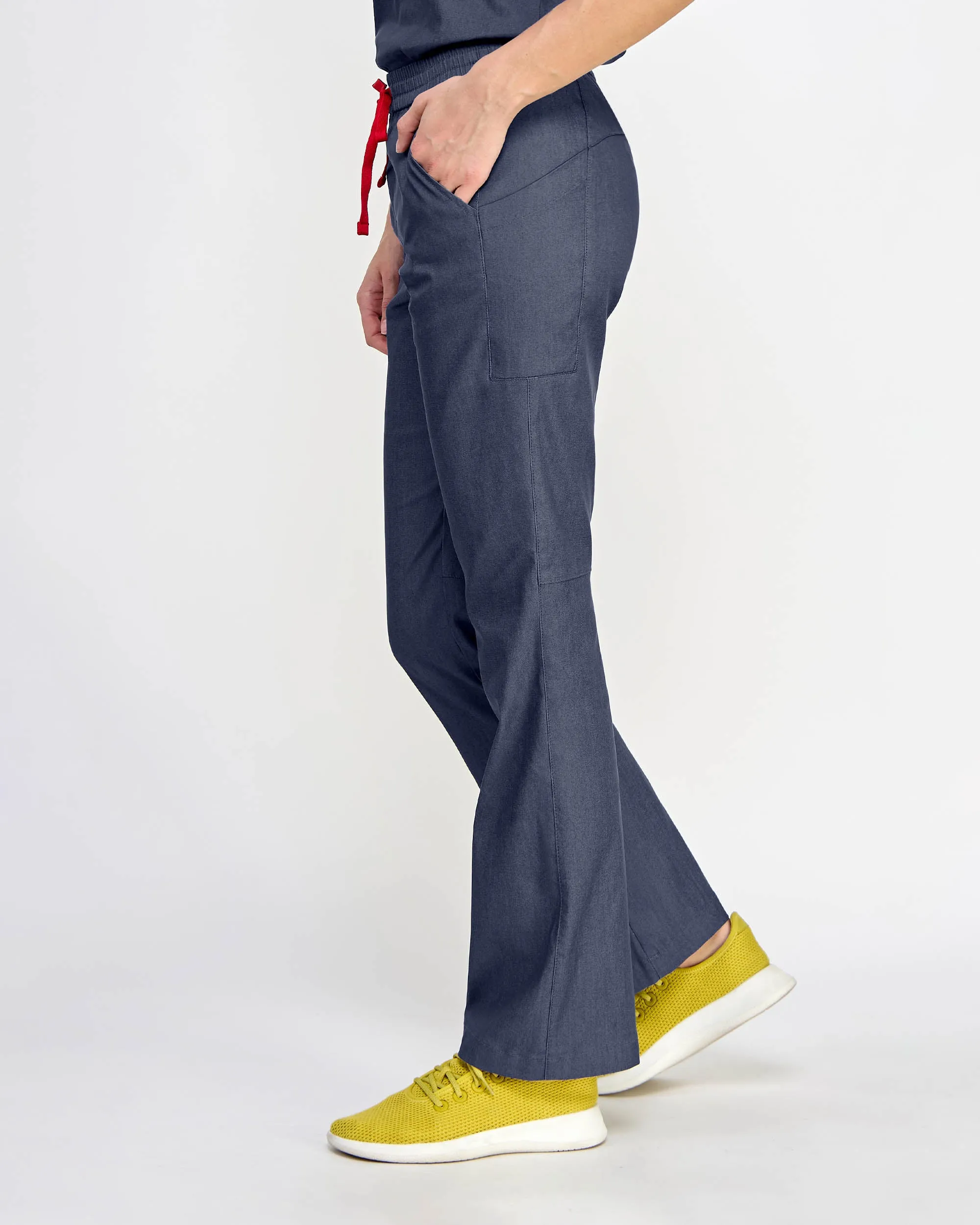 TENCEL™ Bali‎ ‎ Flare Scrub Pants (Final Sale)