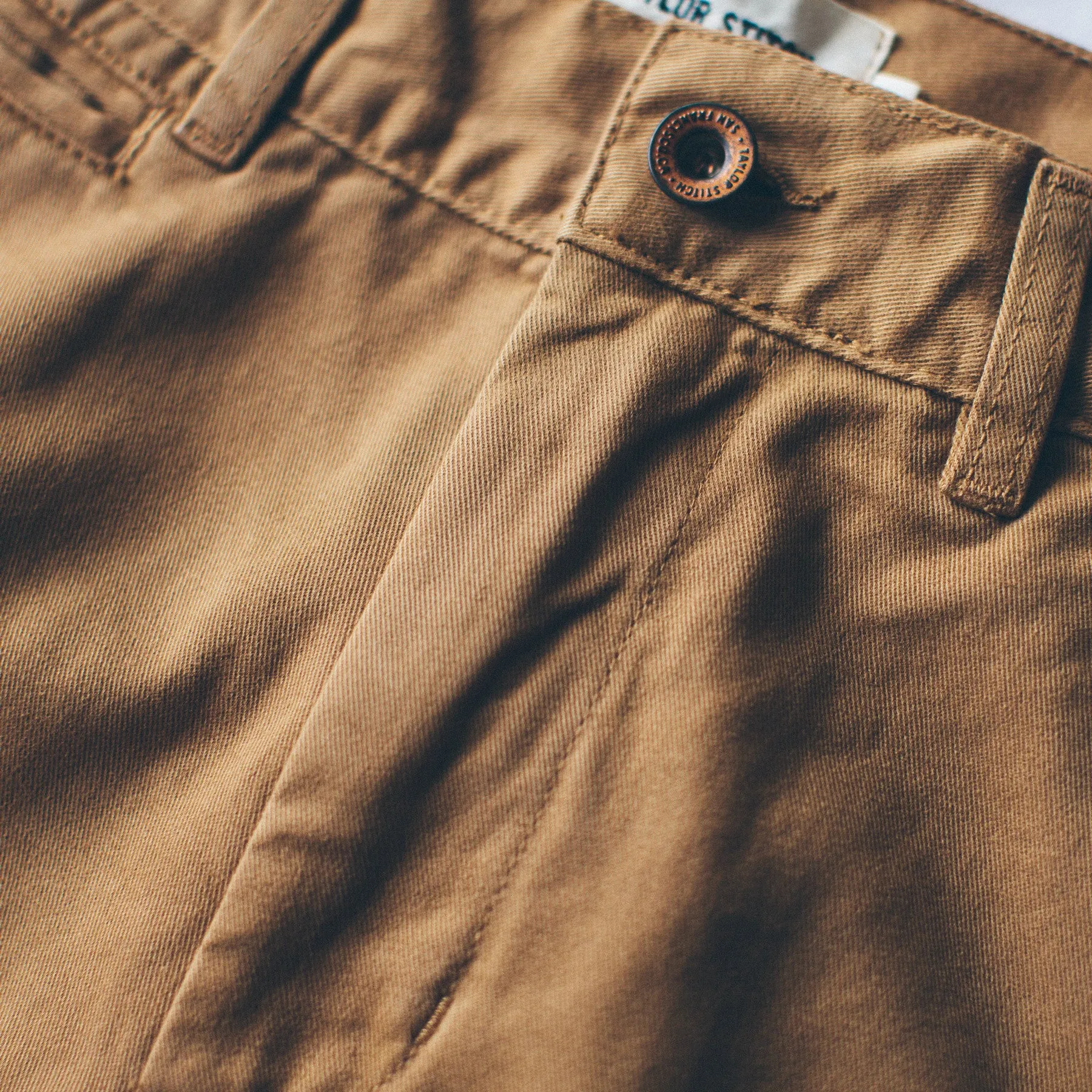 The Slim Chino in British Khaki