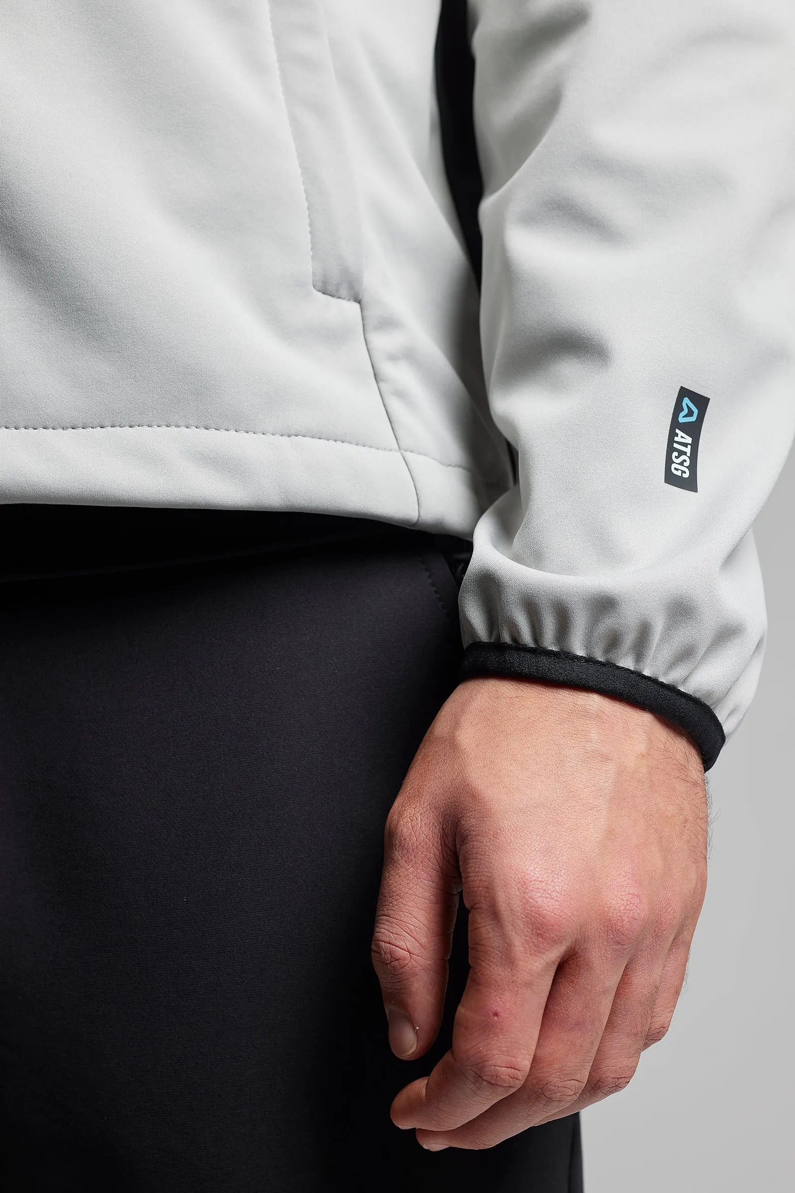 Water Repellent Windbreaker - Putter Black / Driver Grey