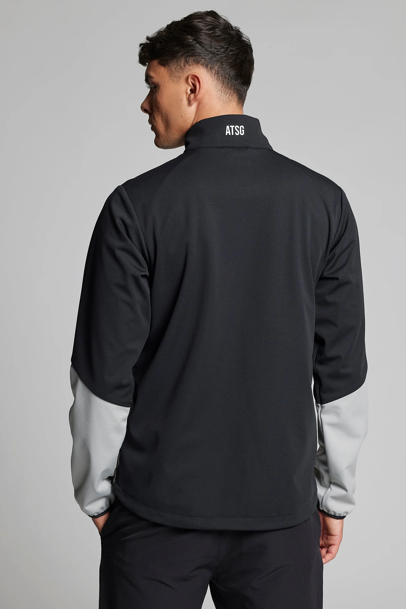 Water Repellent Windbreaker - Putter Black / Driver Grey