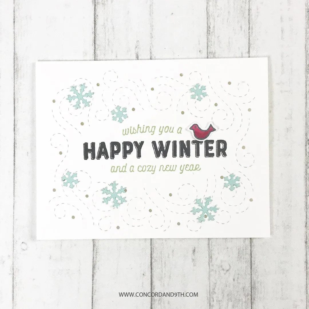 Winter Wear Stamp Set