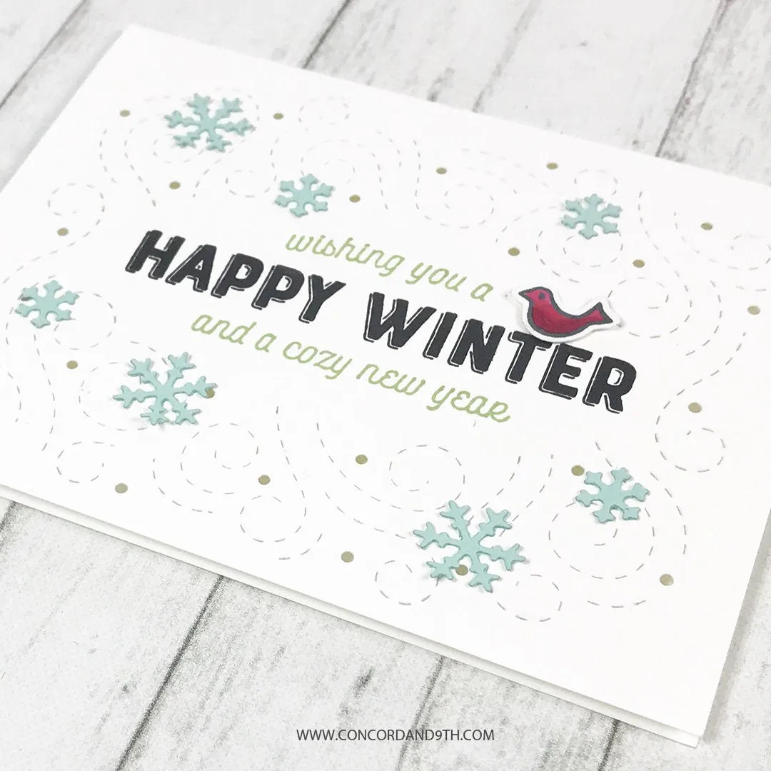 Winter Wear Stamp Set