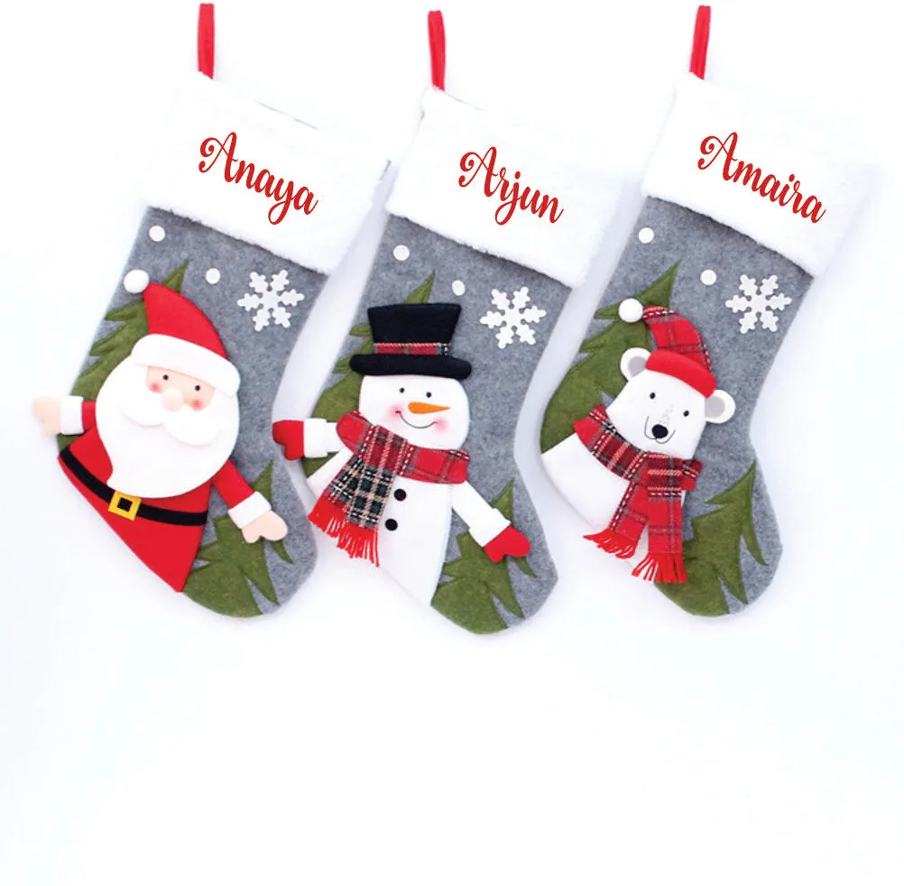 Winter Wonderland Stockings - Polar Bear