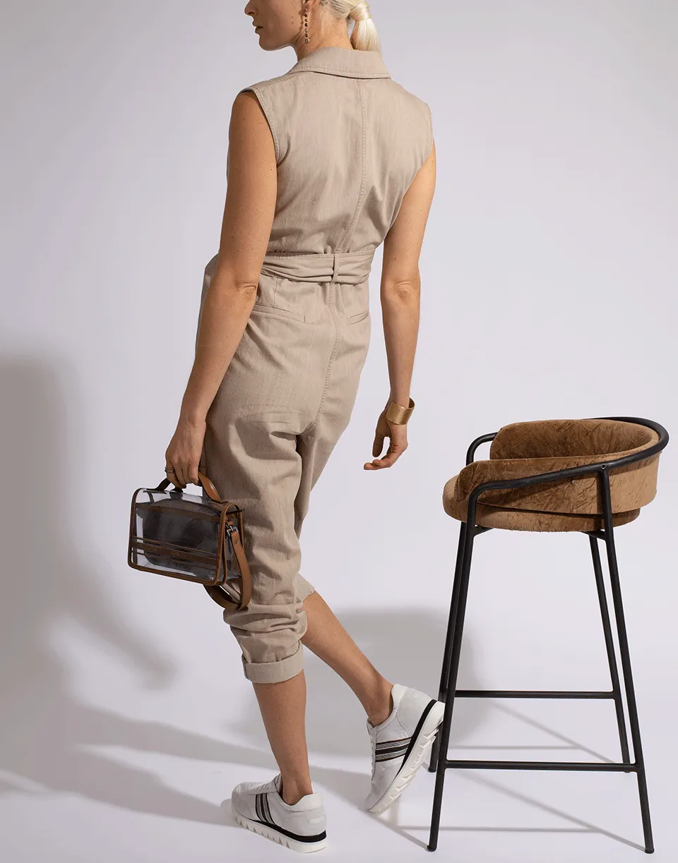 Wrap Belt Jumpsuit