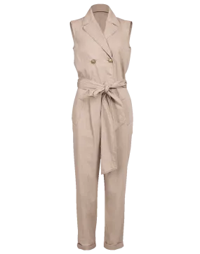 Wrap Belt Jumpsuit